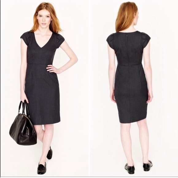 J. Crew Dresses & Skirts - J. Crew Pinstripe Director Dress